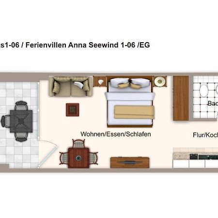Apartmentvilla Anna See Apartmentvilla Anna See 1-06 لانغيوغ المظهر الخارجي الصورة